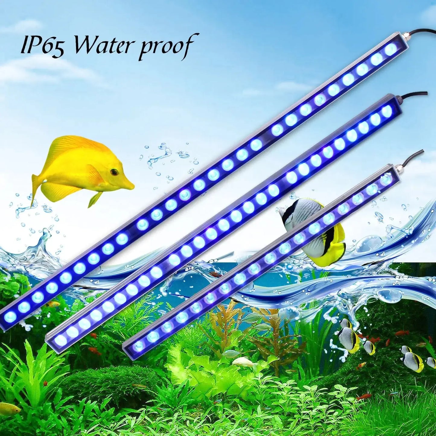Populargrow Aquarium LED Light for Coral Reef Tanks