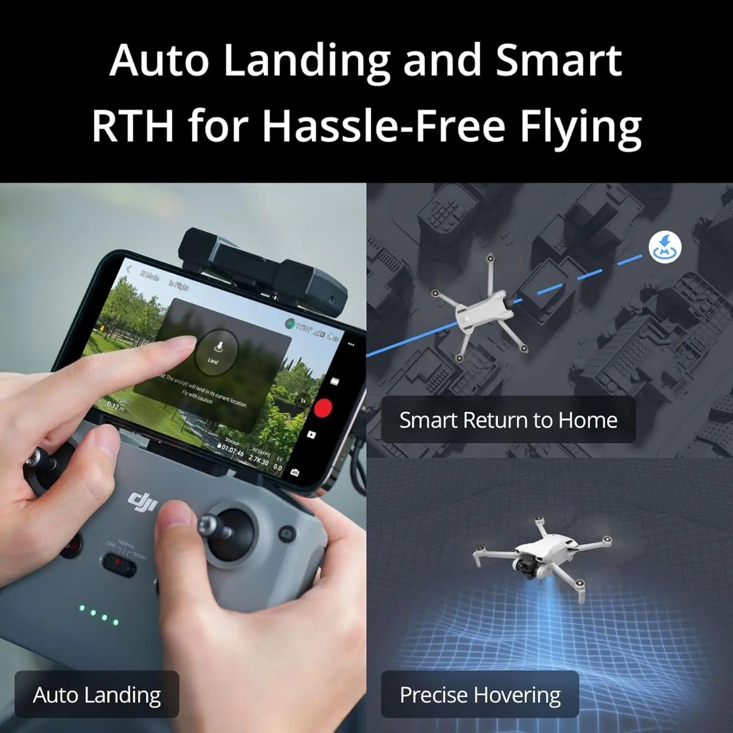 DJI Refurbished Quadcopter Drone With 4K Camera And Gimbal