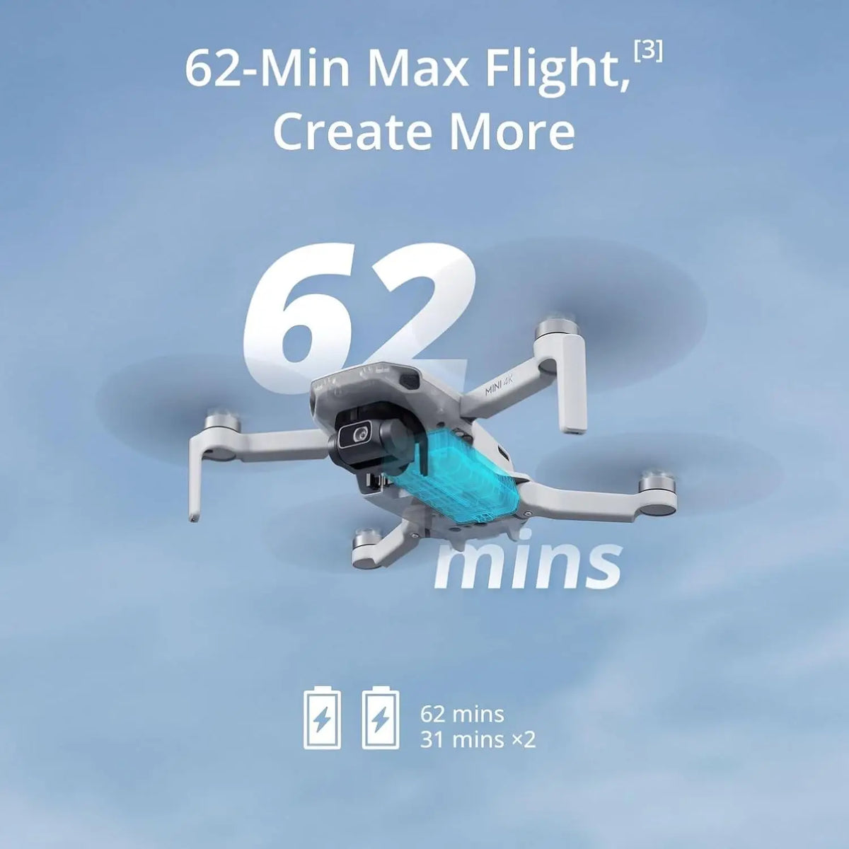 DJI Refurbished Quadcopter Drone With 4K Camera And Gimbal