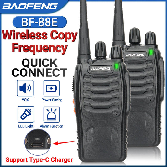 Baofeng BF-88E UHF Two Way Radio for Hunting Outdoors