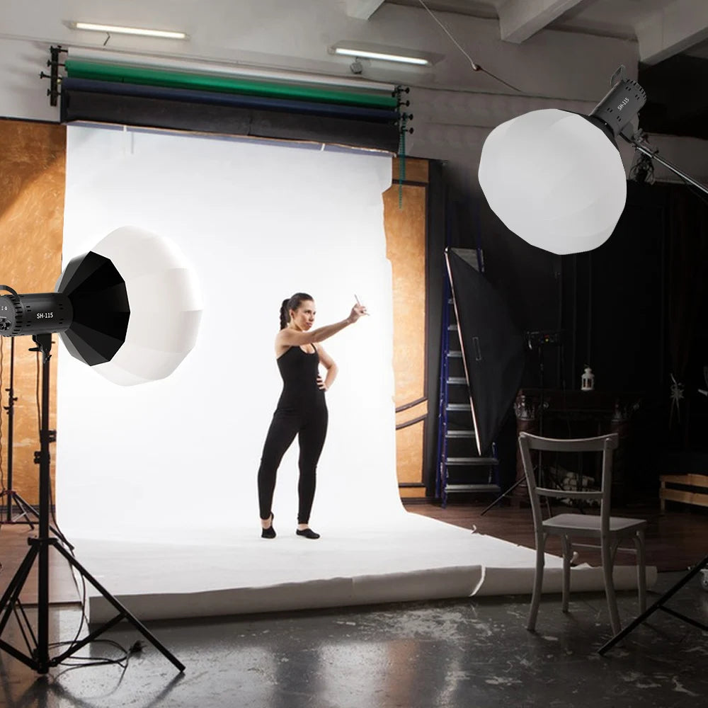 SH 115W LED Video Light With Bowens Mount Studio Lamp