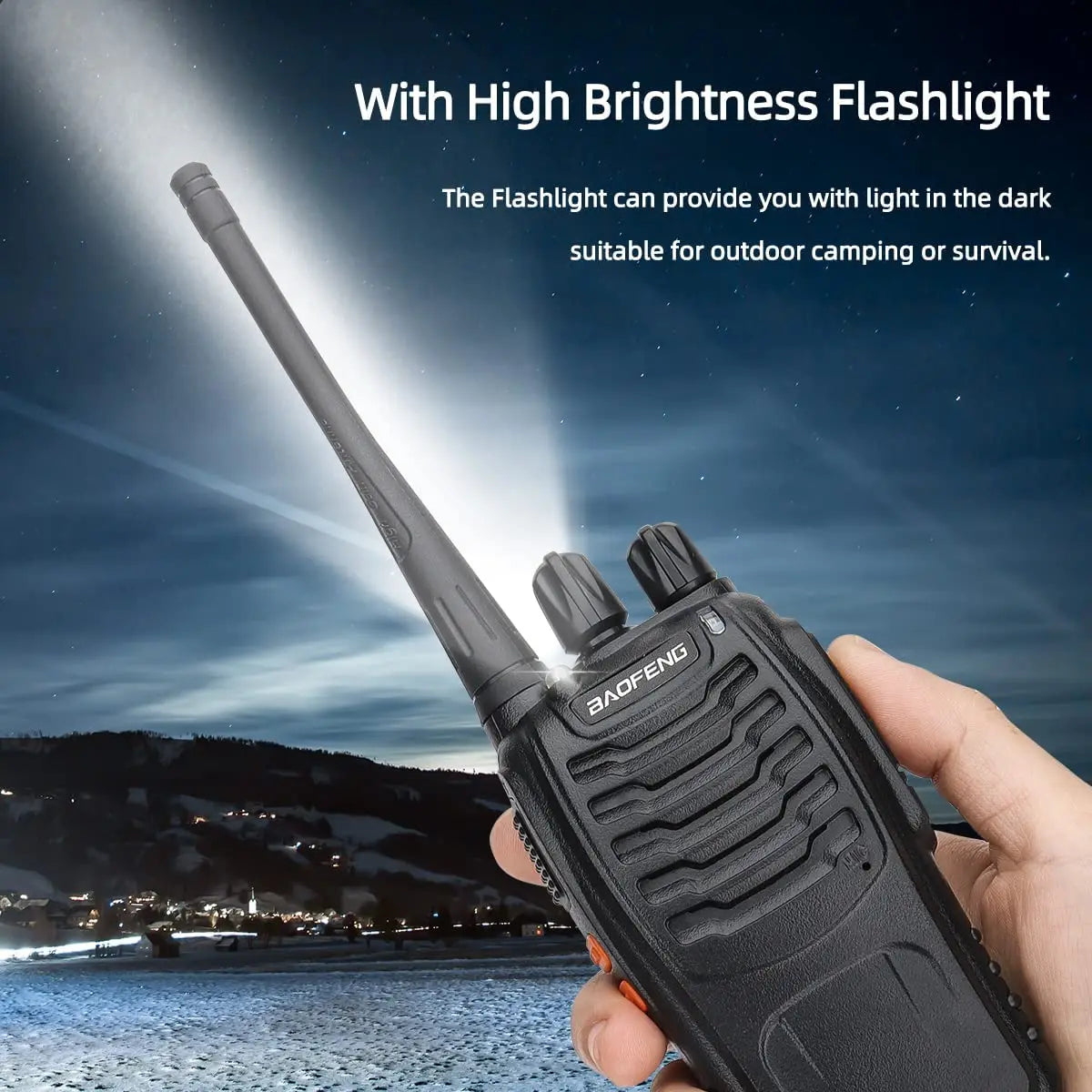 Baofeng BF-88E UHF Two Way Radio for Hunting Outdoors