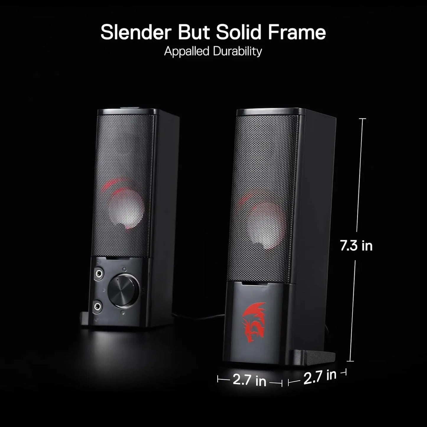 Redragon GS550 2.0 PC Gaming Desktop Stereo Speakers