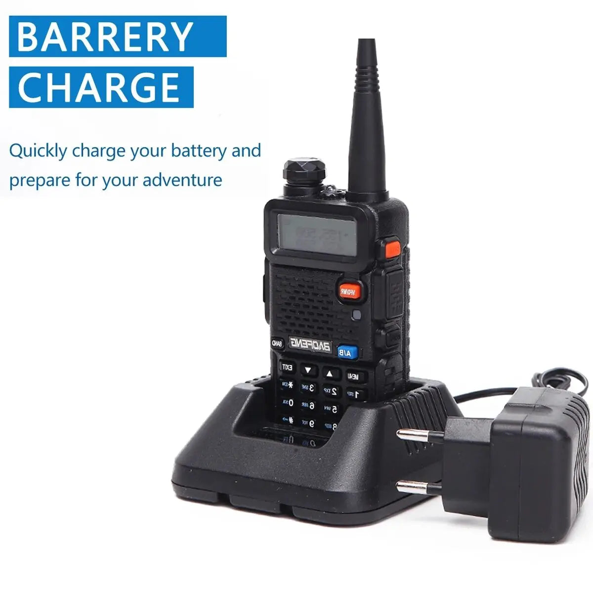 Baofeng UV-5R Dual Band VHF UHF Portable Two-Way Radio Transceiver