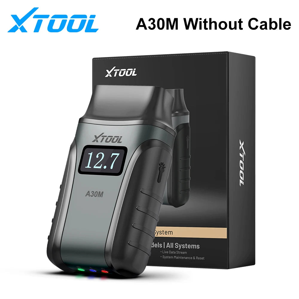 XTOOL Anyscan A30M V2.0 All System Car Diagnostic Tools Bluetooth OBD2 Scanner Active Test 26+ Reset CAN FD Lifetime Free Update