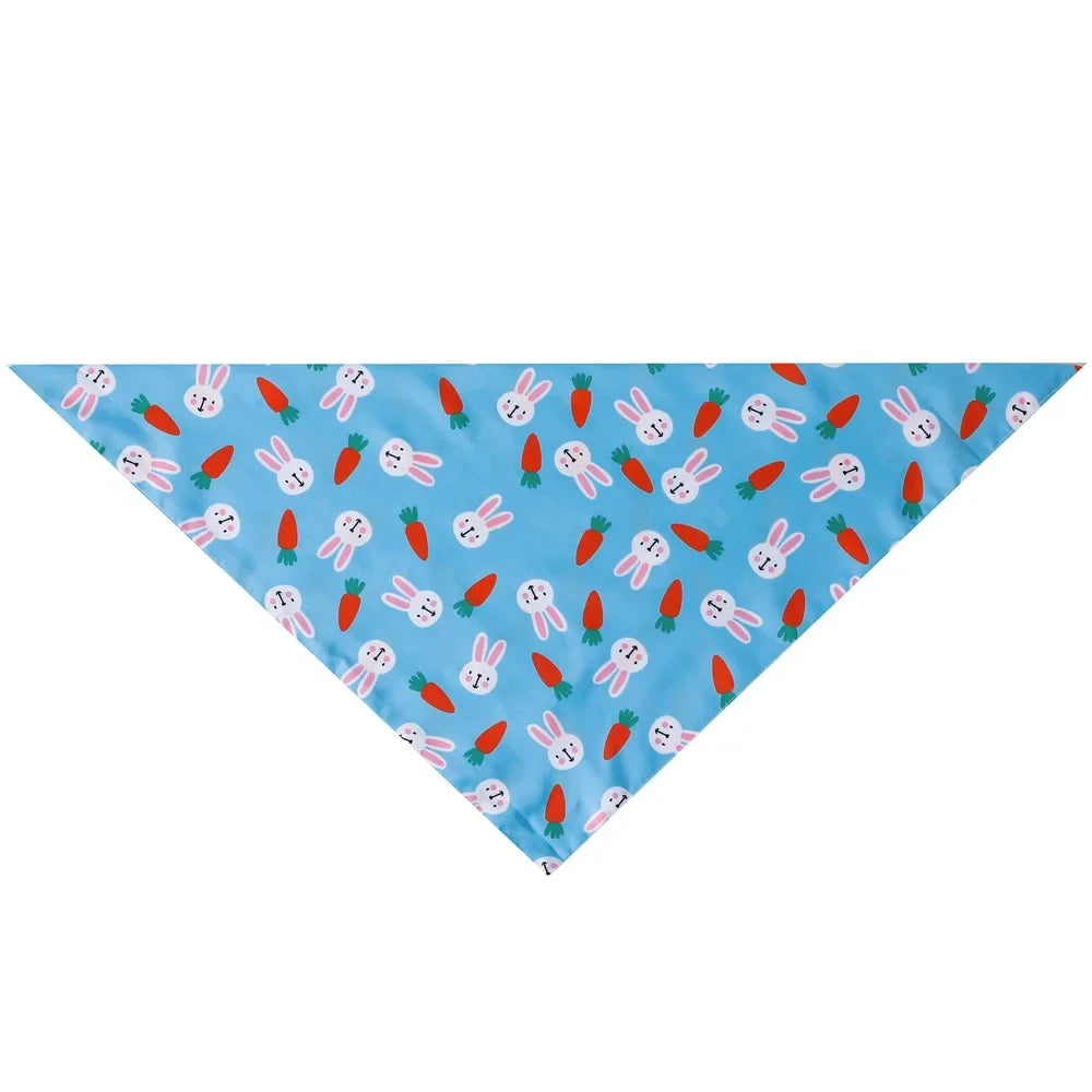 Adjustable Fruit Floral Dog Bandana Soft Washable Scarf