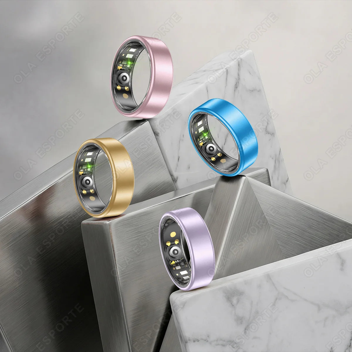 Ola Esporte Smart Ring Health Fitness And Sleep Tracker