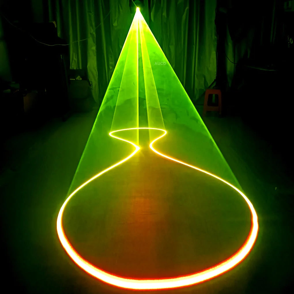 AUCD Laser Animation Projector With App Control Stage Lighting