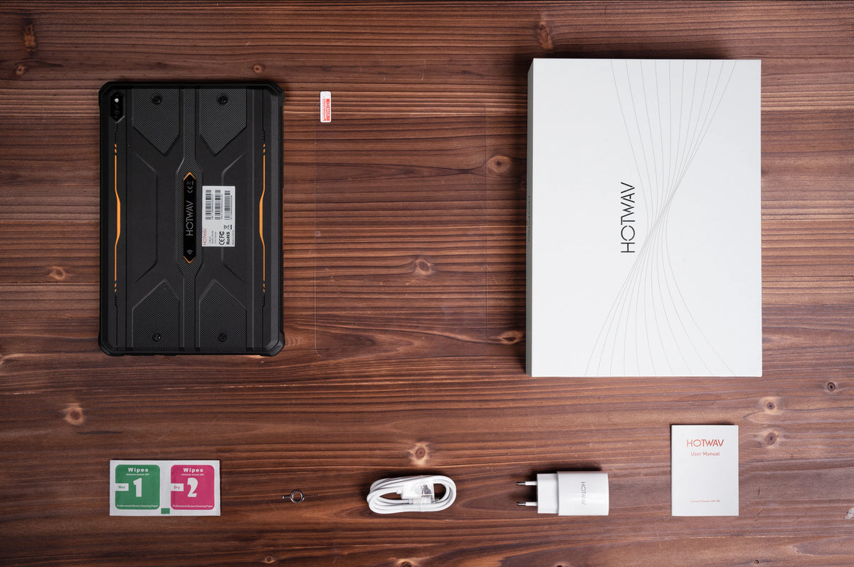 HOTWAV R8 Rugged Android Tablet With IP68 And IP69K Protection