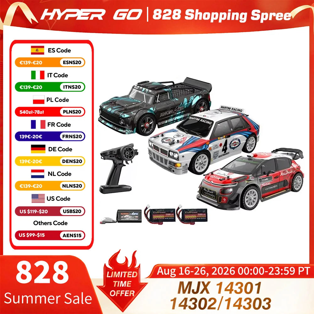 MJX Hyper Go Brushless 4WD Electric Off Road RC Vehicle