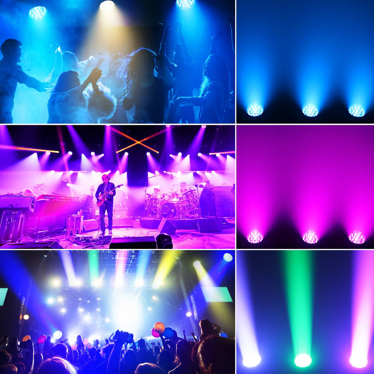 Somspot 15W RGBW LED Moving Head Stage Effects Projector Light