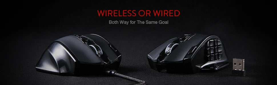 Redragon M913 Wireless Gaming Mouse With 16 Programmable Buttons