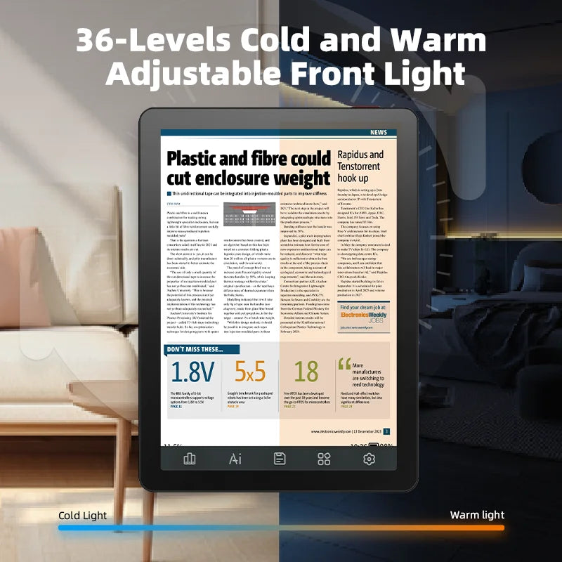 Bigme B6 Ebook Reader E Ink Front Light Android OS