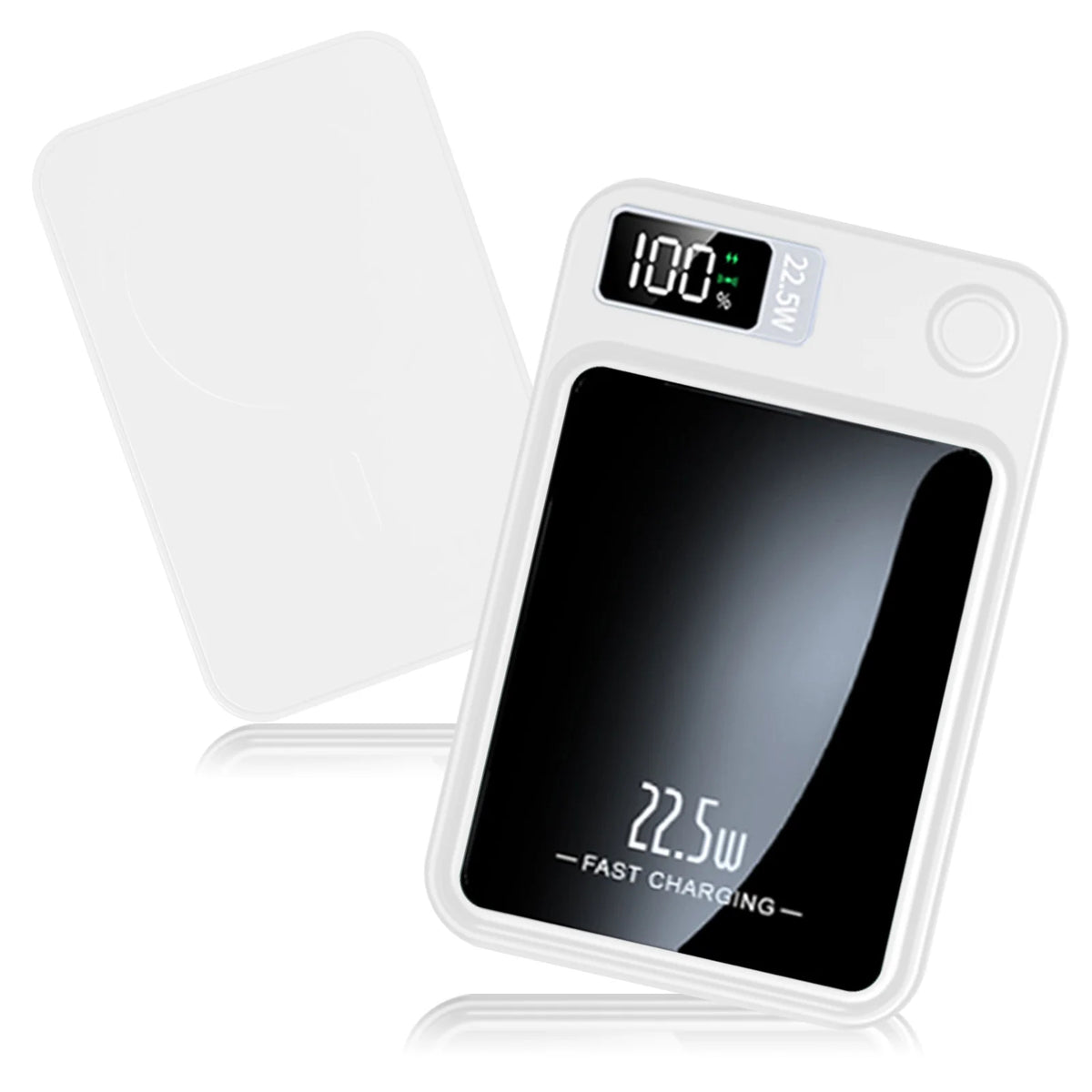 Magnetic Wireless Power Bank With Fast Charging And LED Display