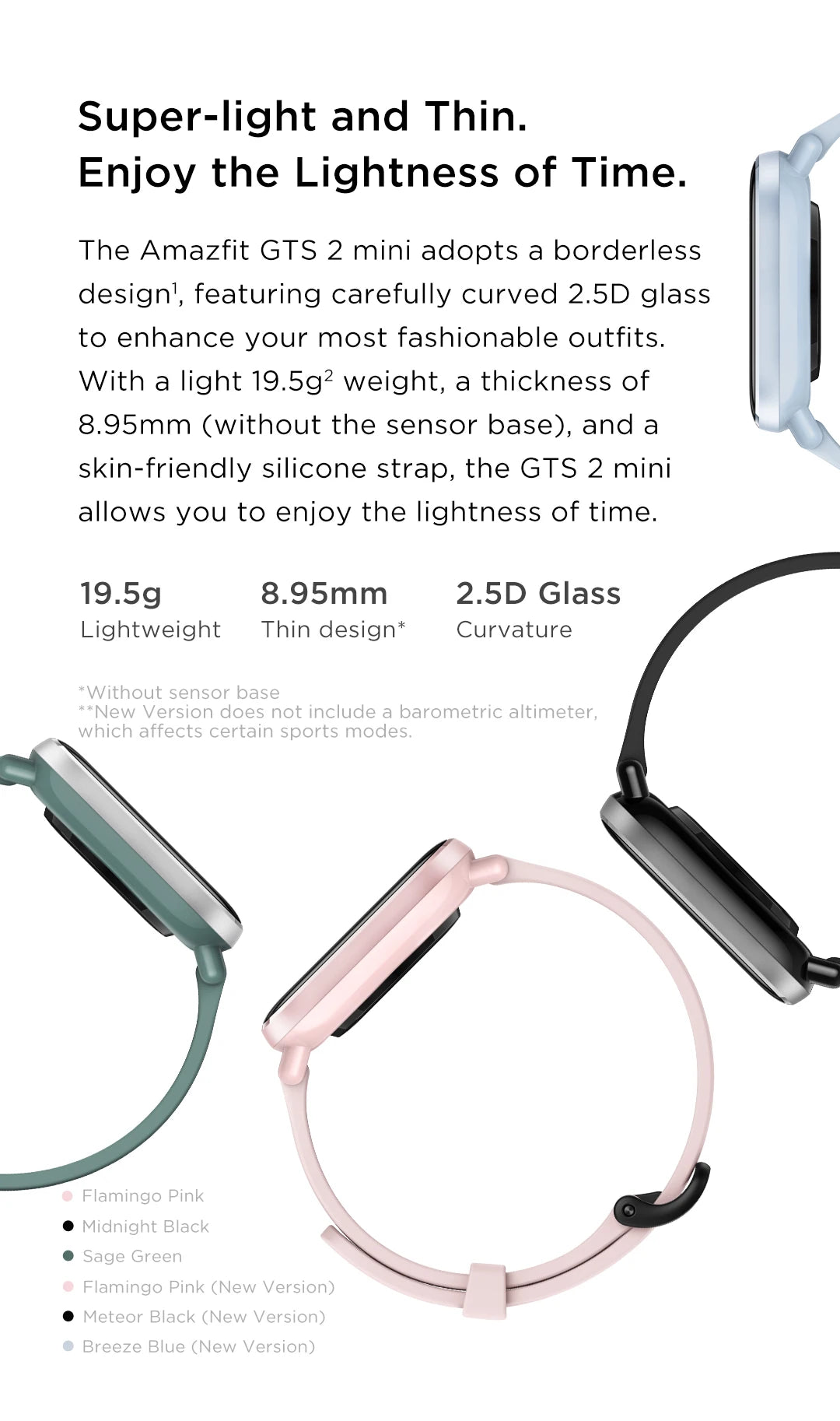 Amazfit GPS Smartwatch With Sports Modes And Sleep Tracking