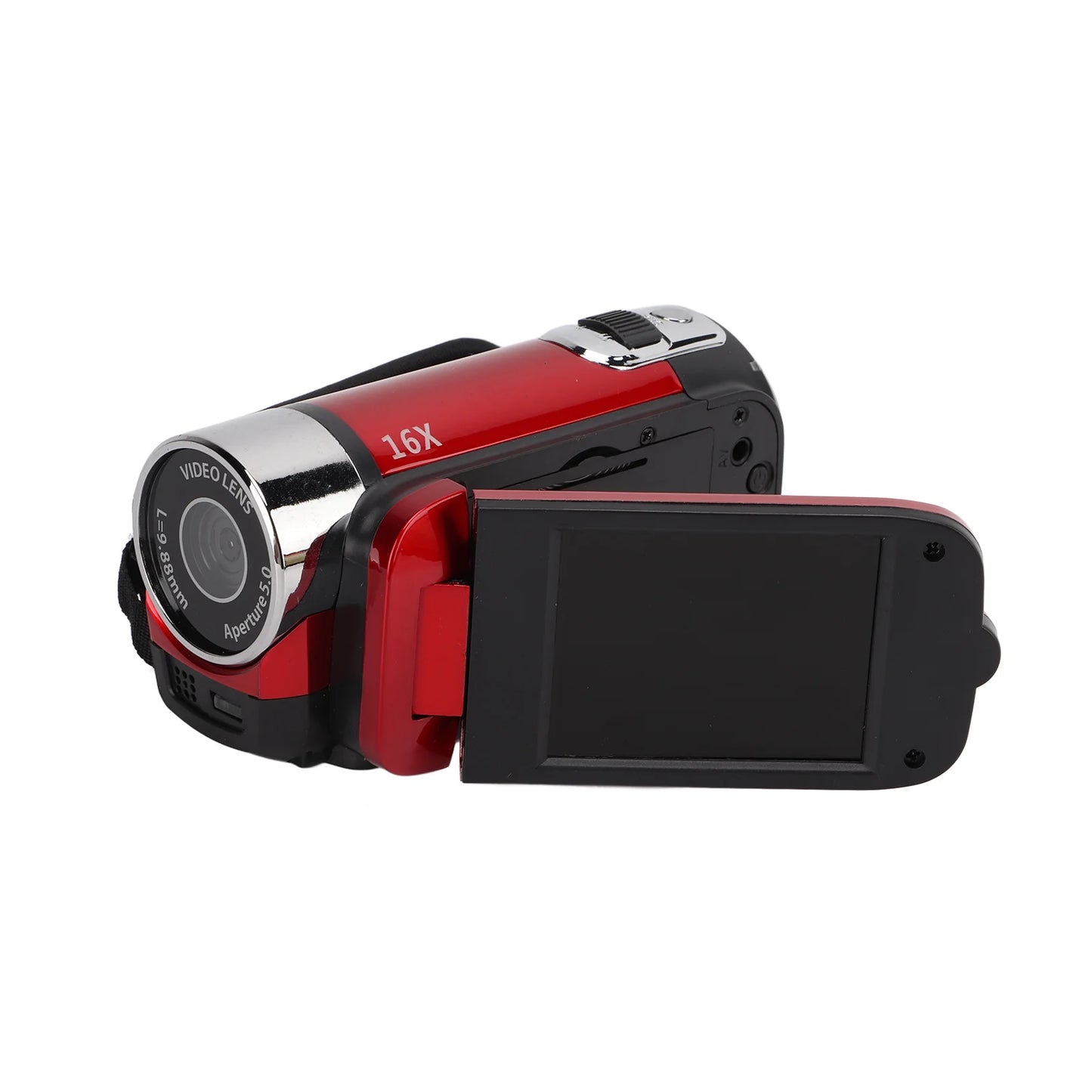 Video Camera Camcorder Handheld 16MP 270° Rotation Digital Camcorders Full HD 1080P Portable for Kids for Gifts for Family