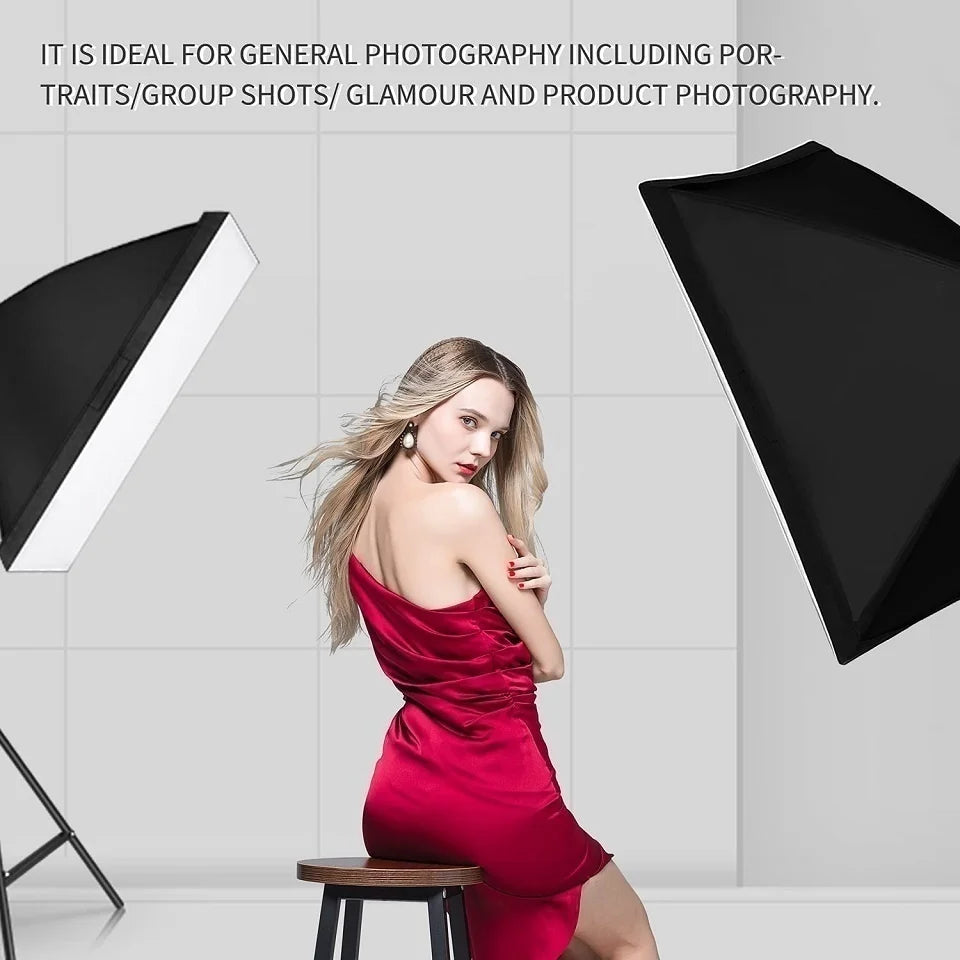 Baodeli Photography Softbox Kit With Tripod For Studio Video Lighting