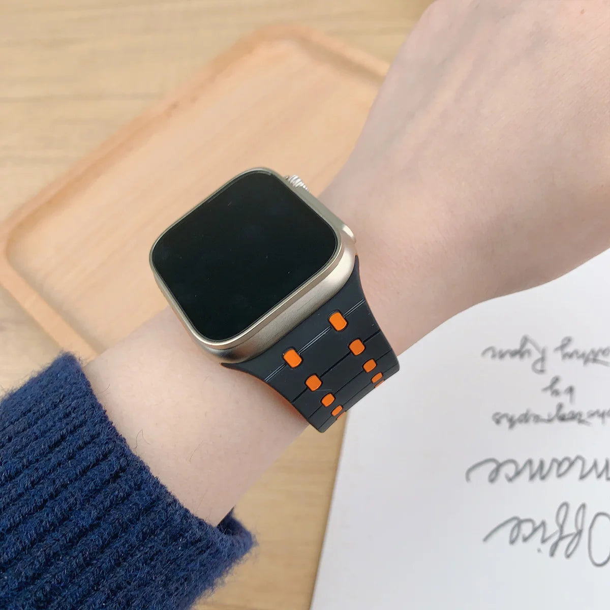 Silicone band For Apple watch Strap 46mm 45mm 41mm 44mm 49mm 40mm 38 42mm bracelet correa iwatch Series 10 9 8 7 6 5 3 SE Ultra