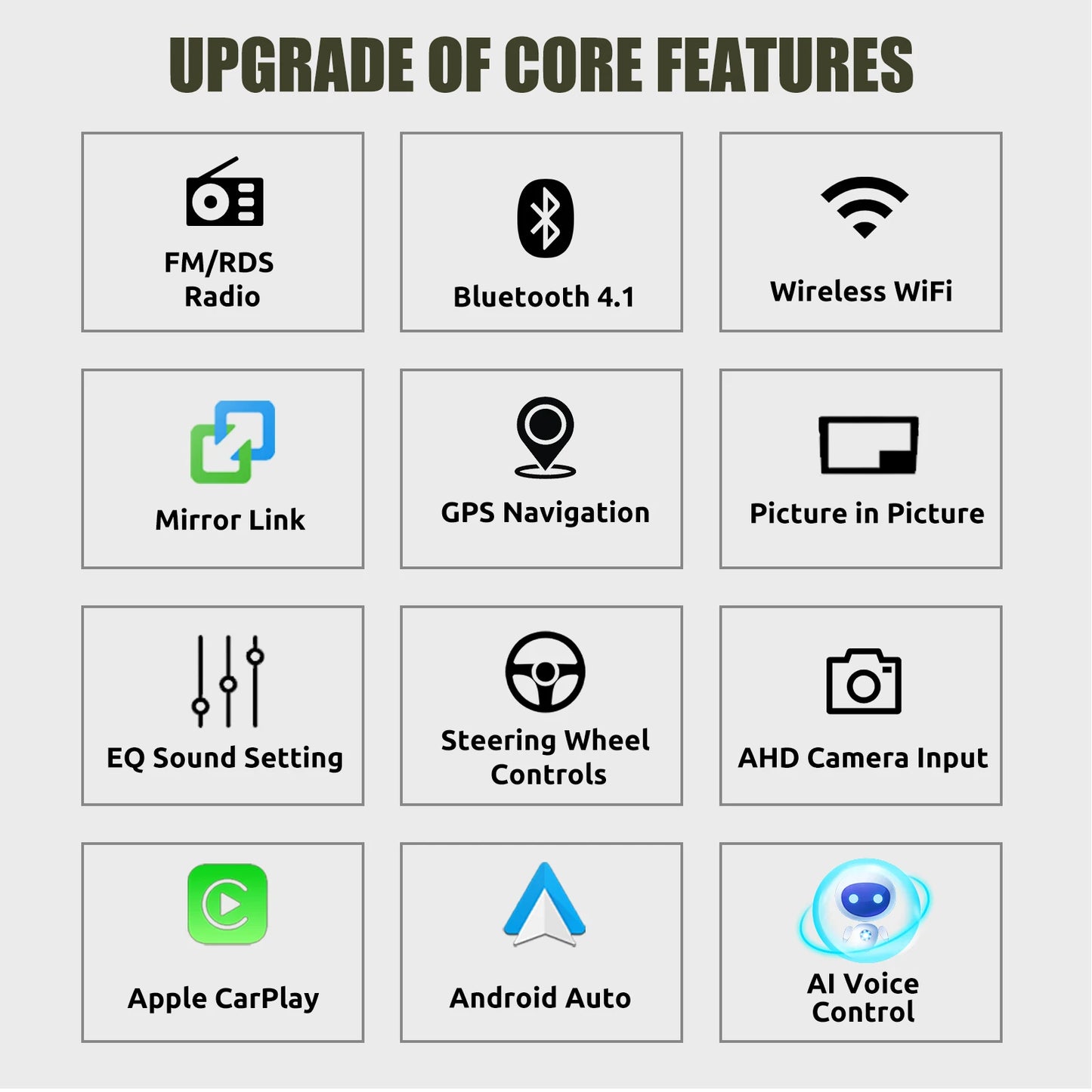 9" Android 15 6G+128G Wireless Carplay Car Stereo GPS NAVI WIFI RDS FM BT EQ for VW Golf 5 6 Passat Polo Touran Tiguan Caddy EOS