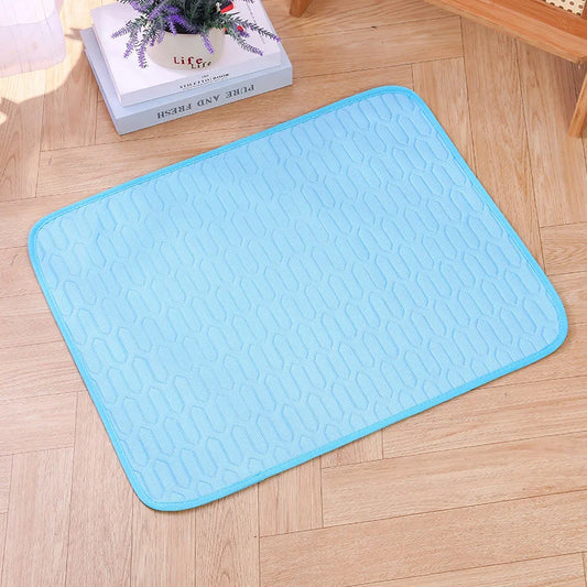 Dog Cooling Mat Summer Pet Cold Bed Extra Large For Small Big Dogs Cat Durable Blanket Sofa Cat Ice Pad Blanket Pet Accessories