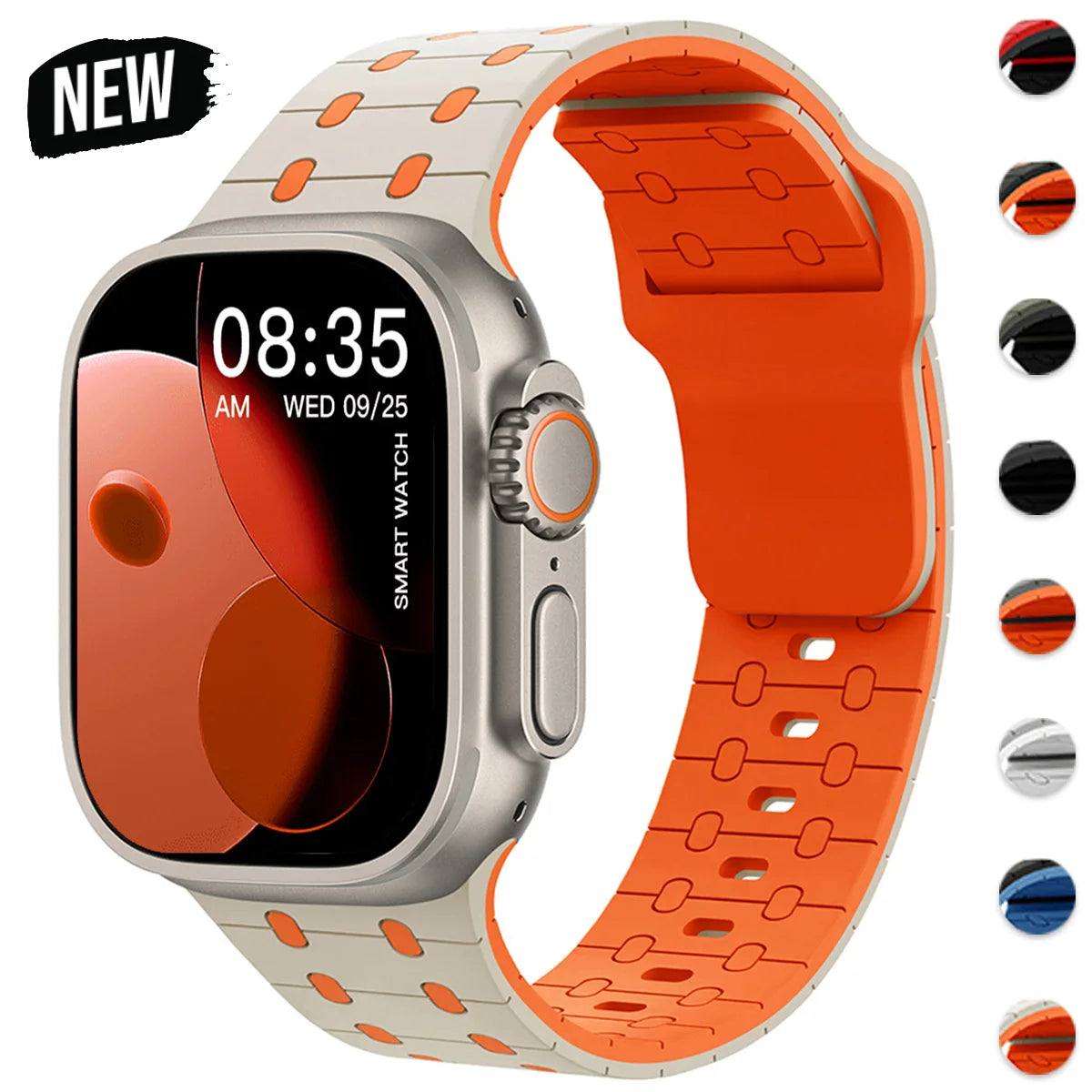 Silicone band For Apple watch Strap 46mm 45mm 41mm 44mm 49mm 40mm 38 42mm bracelet correa iwatch Series 10 9 8 7 6 5 3 SE Ultra