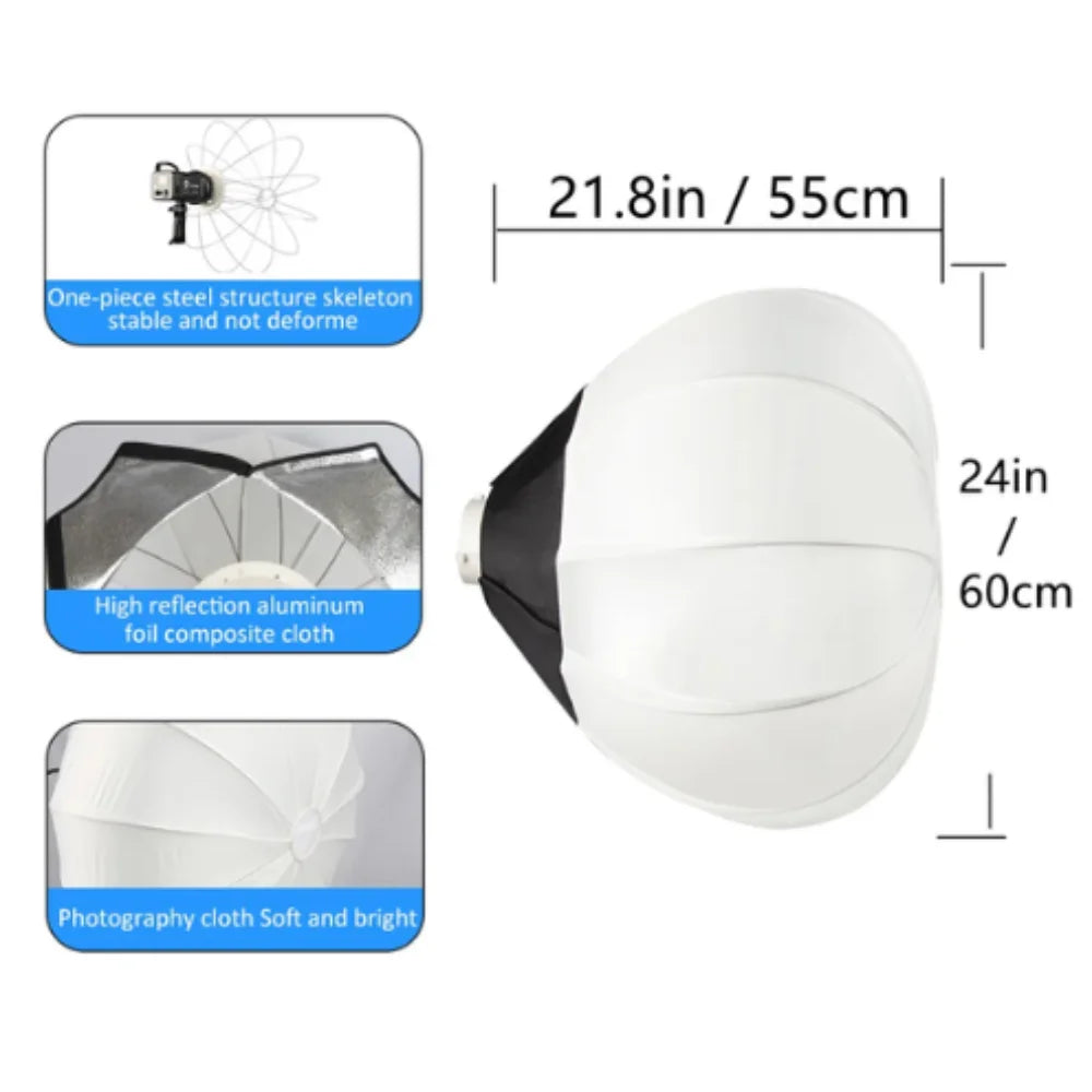 SH 115W LED Video Light With Bowens Mount Studio Lamp