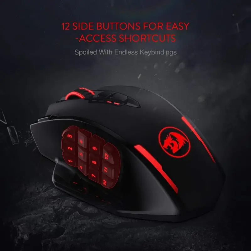 Redragon M913 Wireless Gaming Mouse With 16 Programmable Buttons