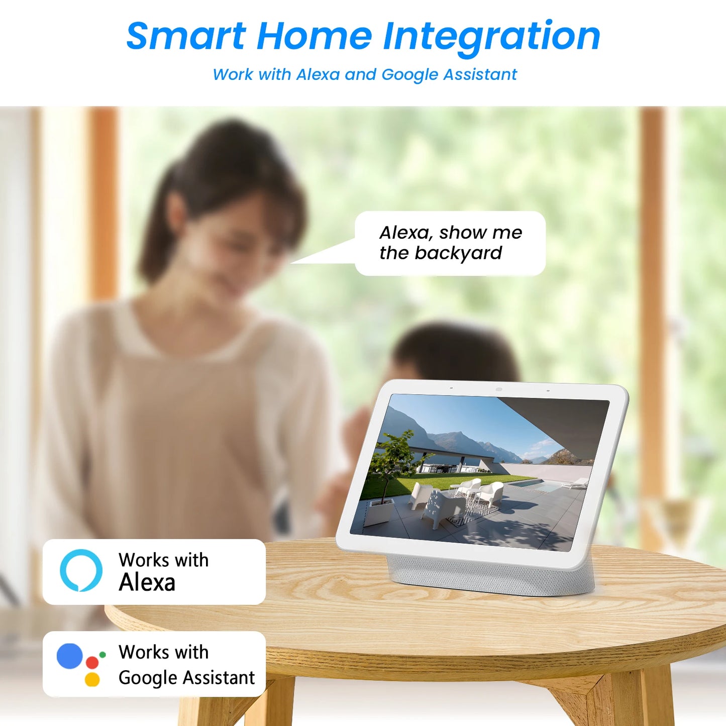 Anran Outdoor Wireless WiFi Security Camera With Solar Power