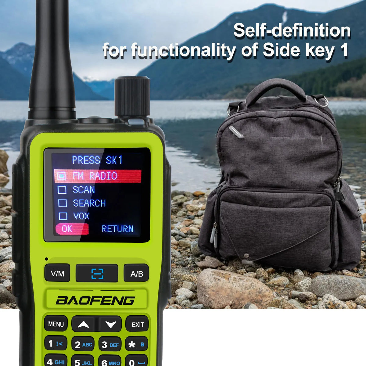 Baofeng UV-5R Dual Band Two-Way Radio With Type-C Charging