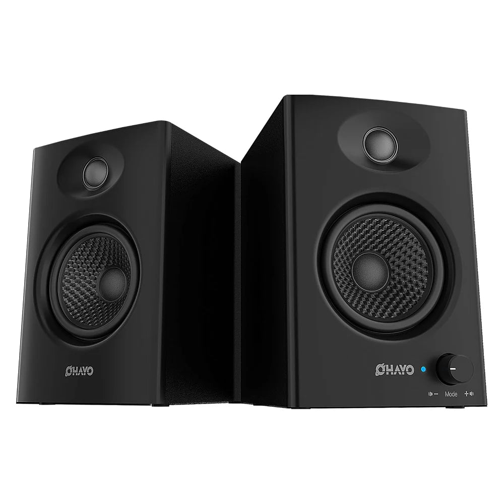 Ohayo Bluetooth 5.3 60W Wireless Bookshelf Speakers For Home PC