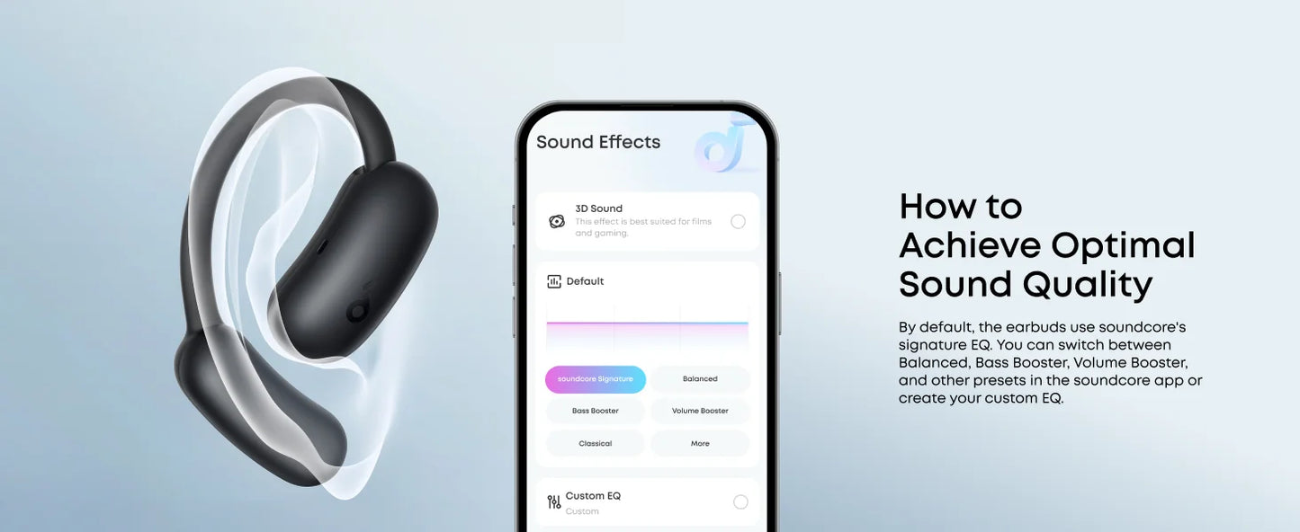 soundcore AeroFit 2 by Anker, Open-Ear Headphones, Real-Time Translation Earbuds, 4 Adjustable Positions (Refurbished)