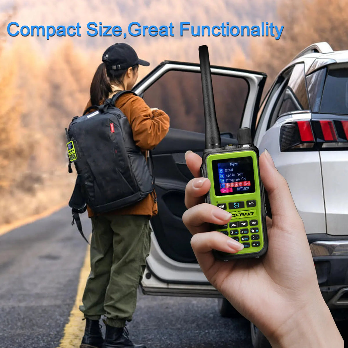Baofeng UV-5R Dual Band Two-Way Radio With Type-C Charging