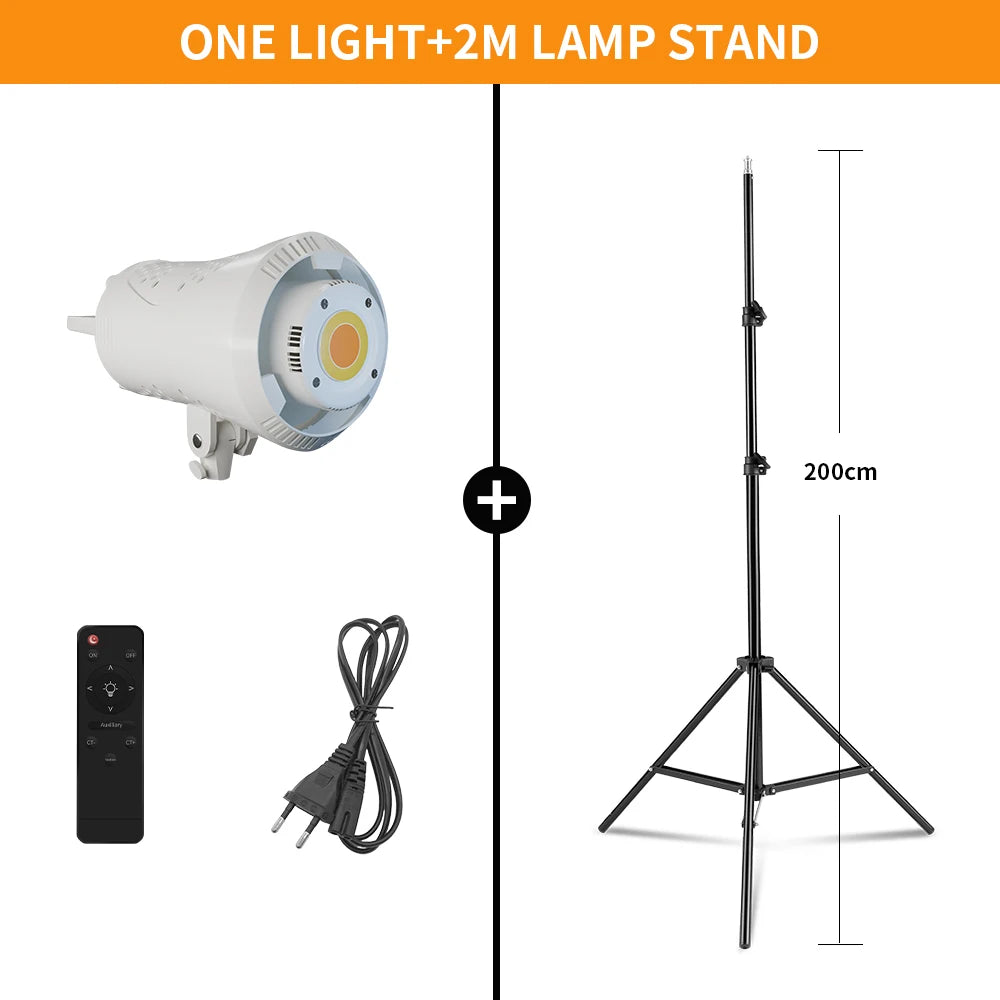 SH 115W LED Video Light With Bowens Mount Studio Lamp