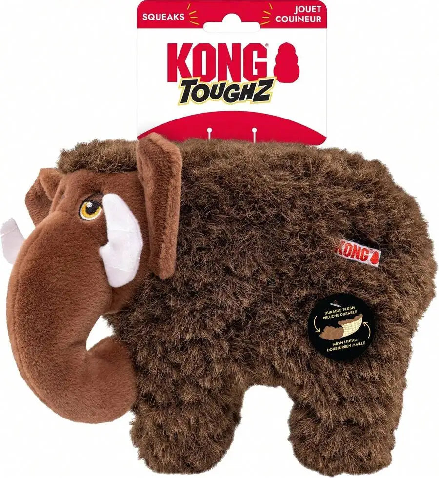Durable Plush Dog Chew Toy For Aggressive Chewers Red Highland Cow Design