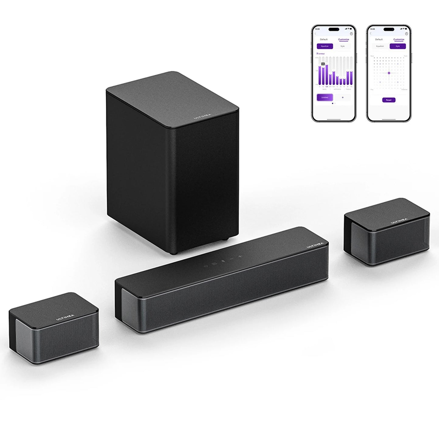 ULTIMEA Poseidon D50 5.1 Virtual Surround Soundbar