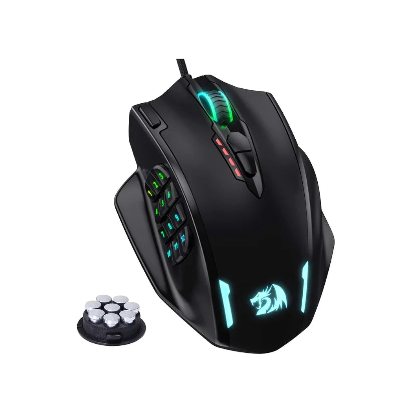 Redragon RGB Wired Gaming Mouse With 17 Programmable Buttons