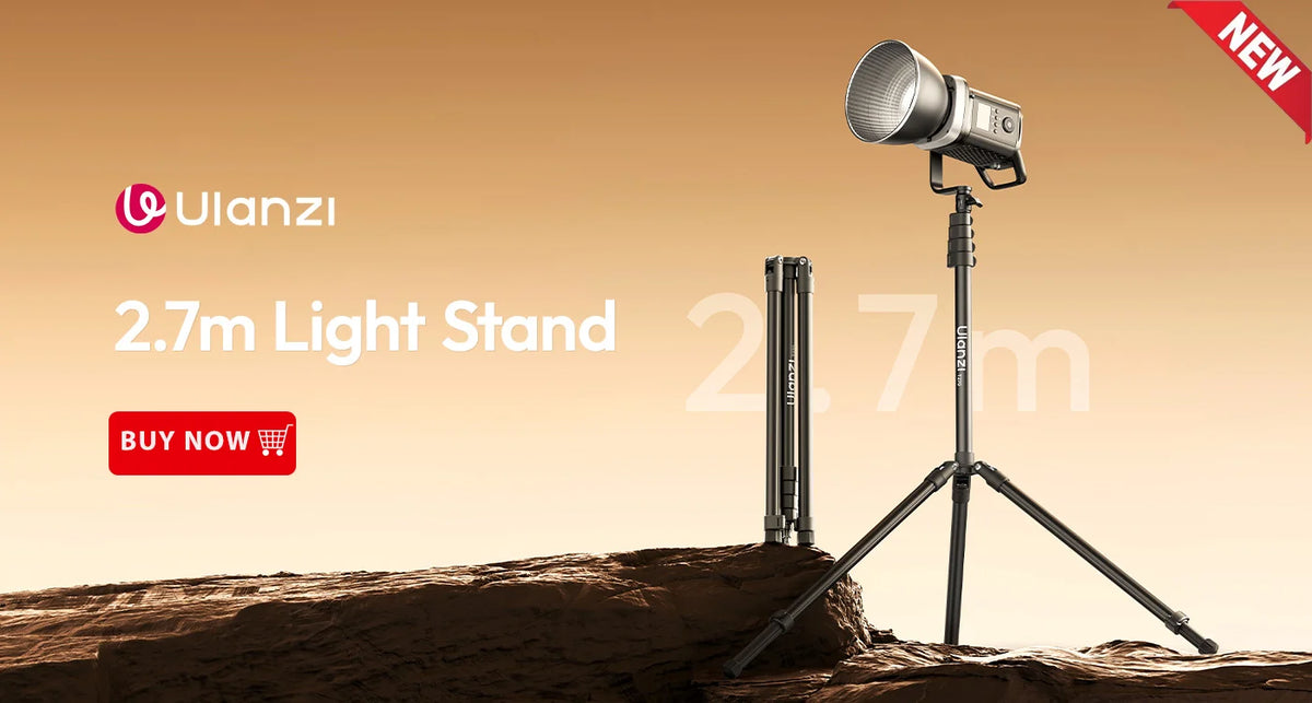 Ulanzi VL120BI Wireless Pro COB Video Light For Studios