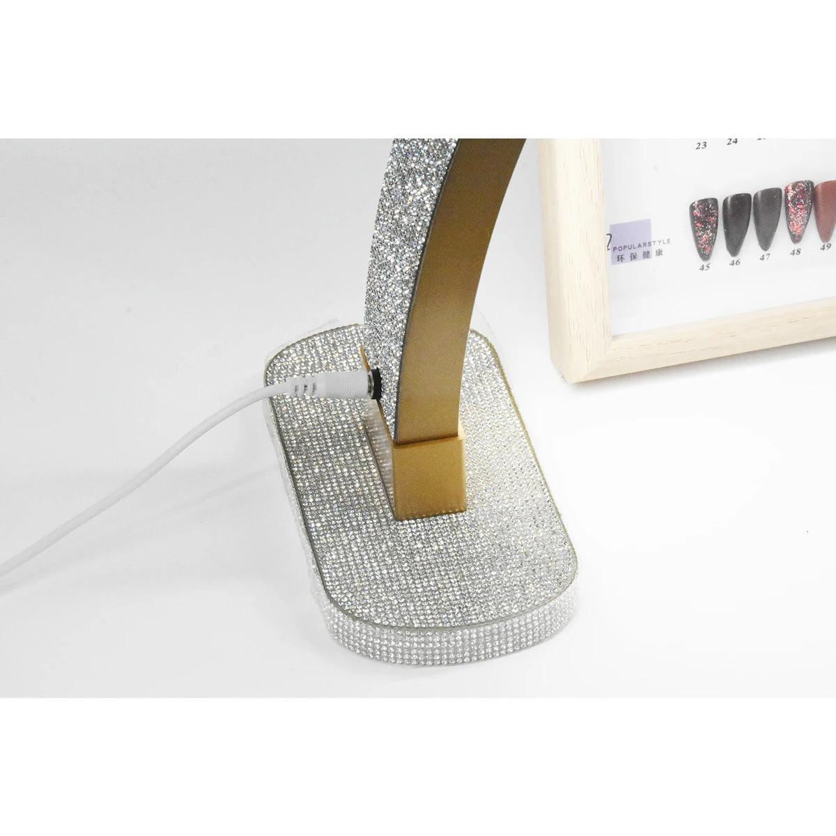 Professional Fosoto Adjustable Led Half Moon Nail Manicure Lamp