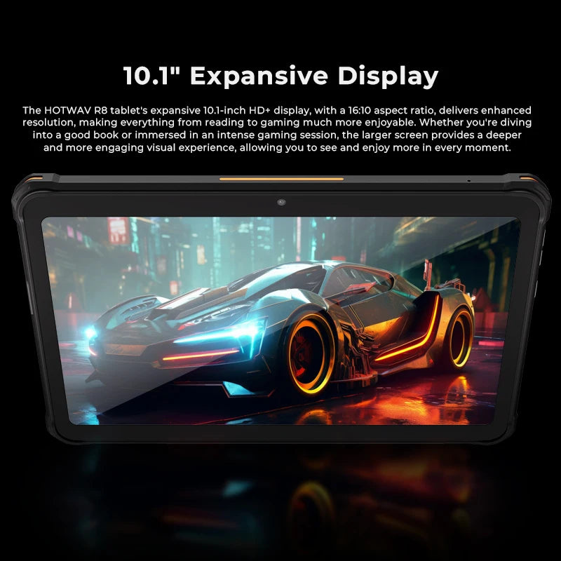 HOTWAV R8 Rugged Android Tablet With IP68 And IP69K Protection
