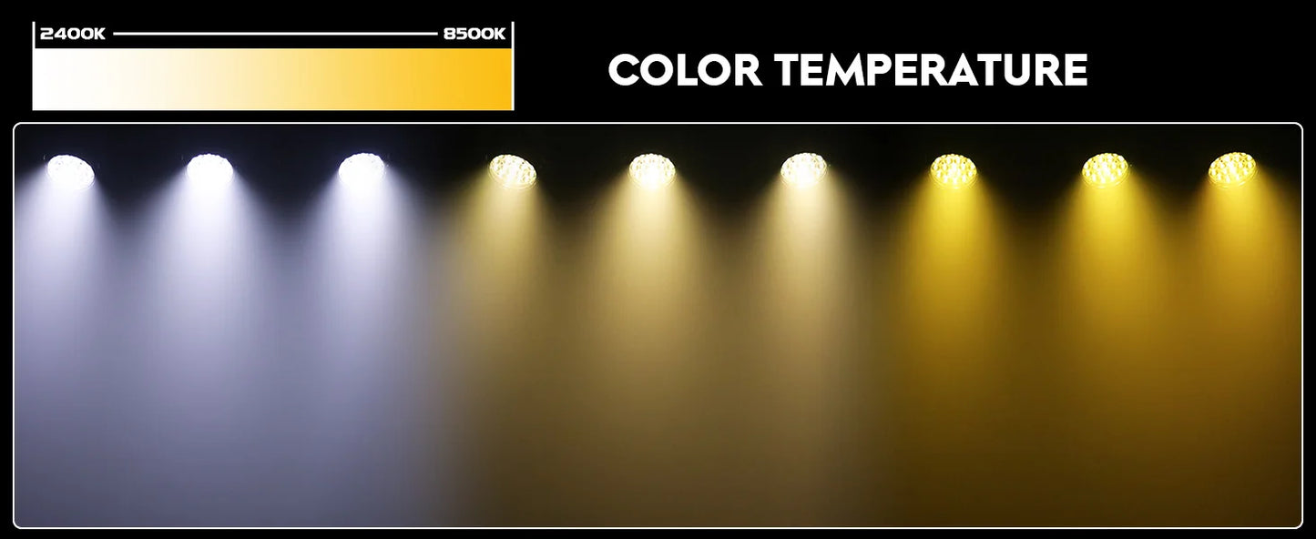 Somspot 15W RGBW LED Moving Head Stage Effects Projector Light