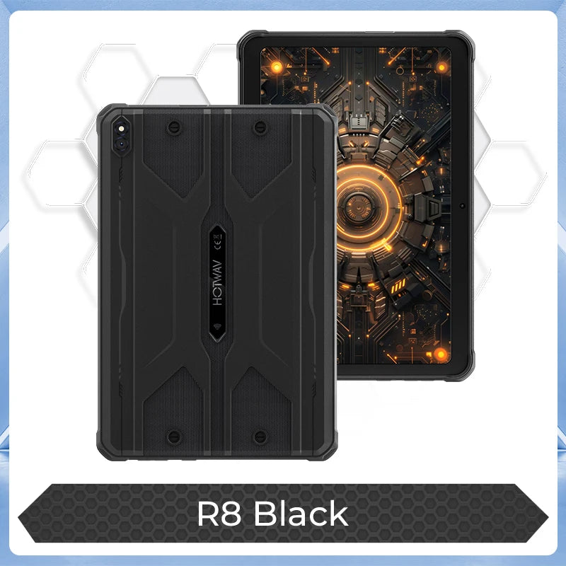 HOTWAV R8 Rugged Android Tablet With IP68 And IP69K Protection