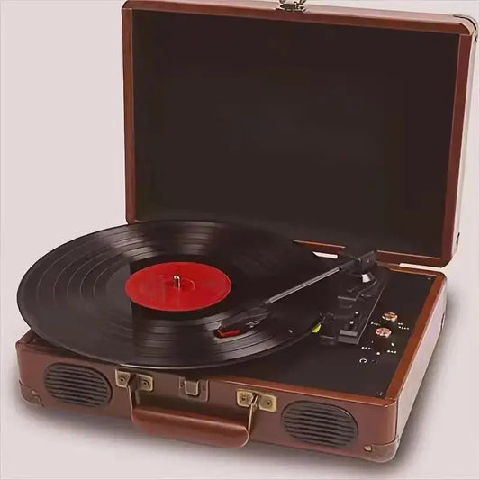 Maio C260 belt-driven Vintage gramophone device, vinyl record, turntable , high-fidelity stereo, built-in speaker, 3-speed