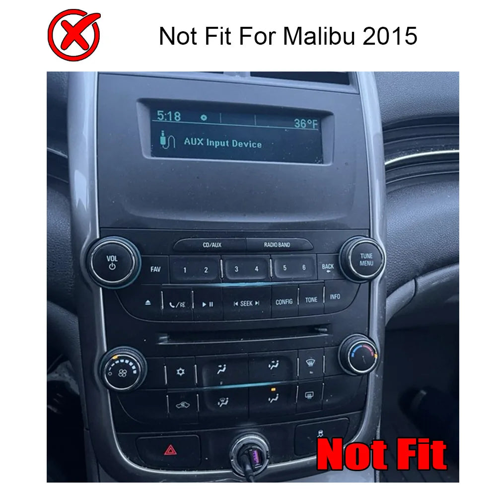 7inch Android 13 Car Touch Stereo Radio 2+32G GPS Navigation Head For Chevy Silverado Suburban Equinox Traverse Colorado GMC Sierra Terrain 2007-2018 Support Wireless Carplay Bluetooth FM WiFi Mirror Link Split Steering Wheel