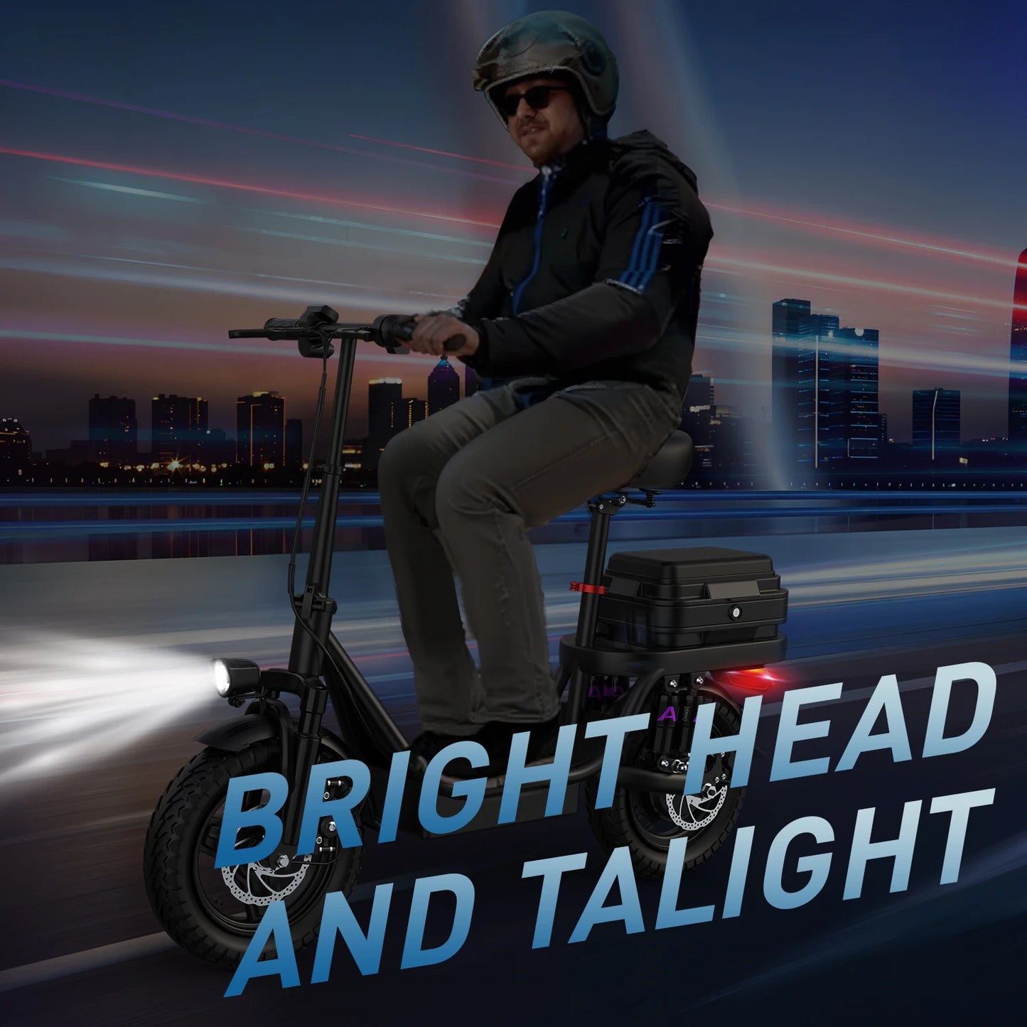 UPlee GQ8 Electric Bike For Adults, Folding Electric Bike, 500W Peak Motor, Scooter EBike With 14" Tire 48V 15AH Battery