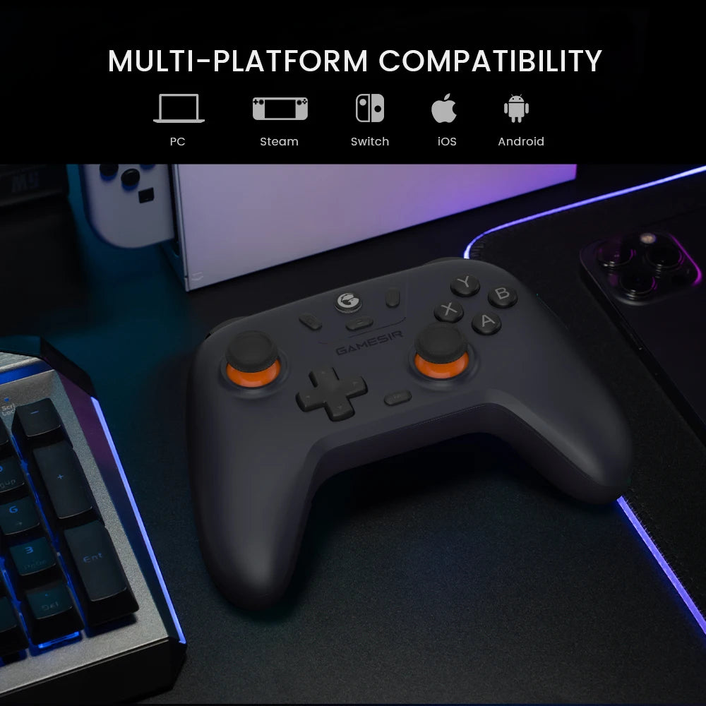 GameSir Nova Lite Switch Gaming Controller Hall Effect Gamepad for Nintendo Switch iPhone Android Phone PC