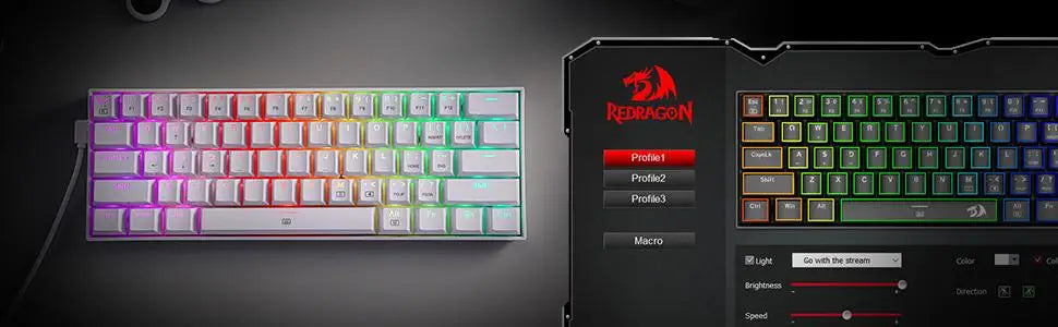 Redragon Dragonborn Hot Swappable Mechanical Gaming Keyboard