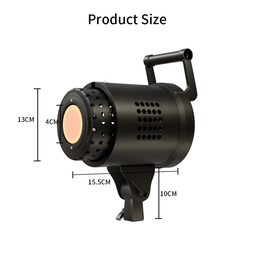SH 115W LED Video Light With Bowens Mount Studio Lamp