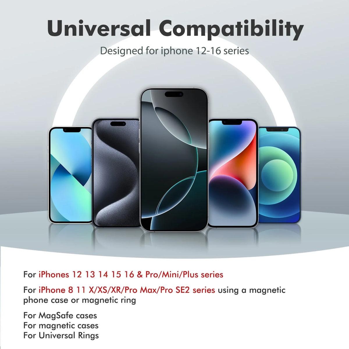 Magnetic Wireless Power Bank With Fast Charging And LED Display