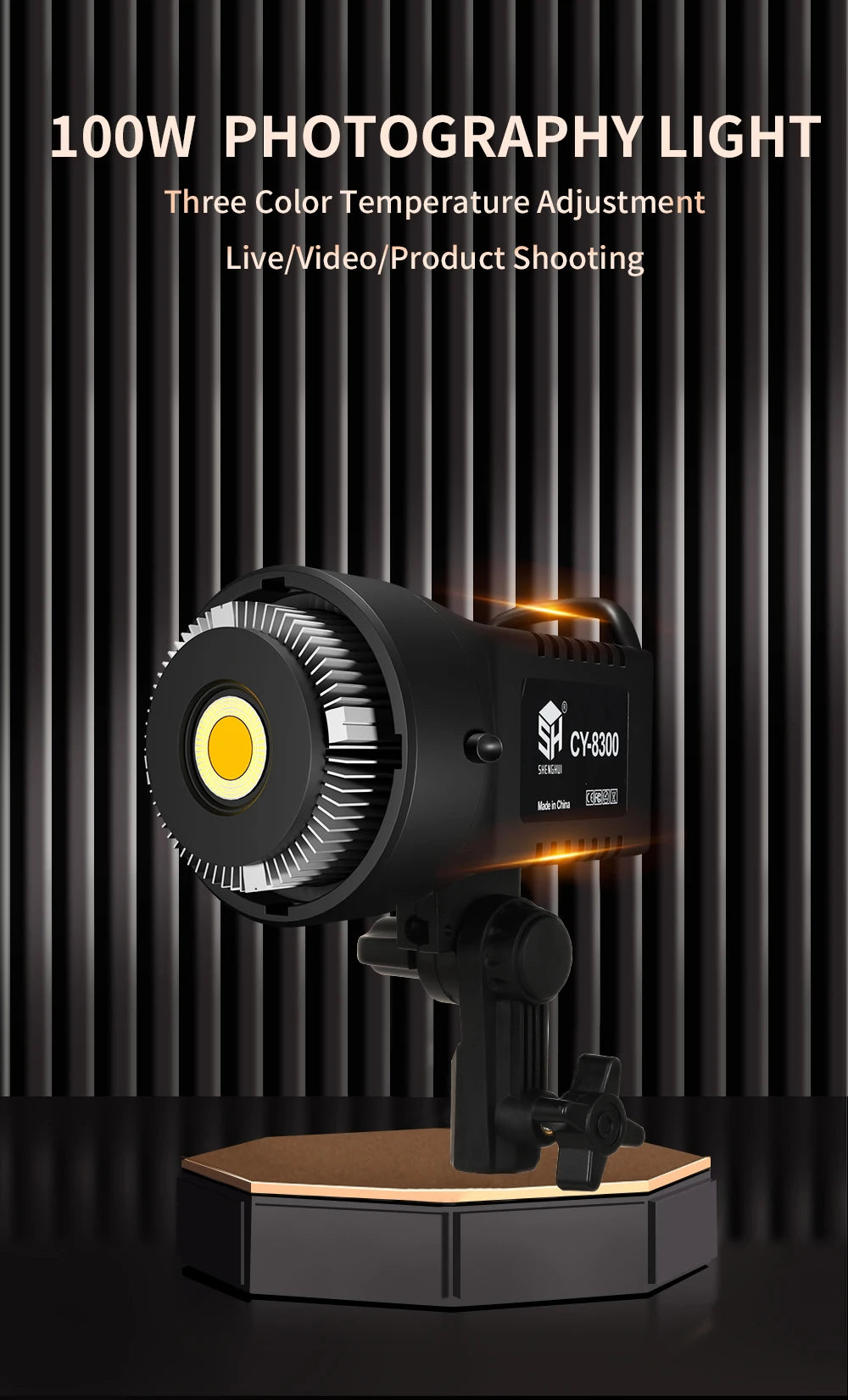 Bowens Video Studio Kit 90/135W 220V Photography Light Dimmable Kit LED Lamp 2m Tripod Flash Studio Lighting 3000-6000K 3 Color