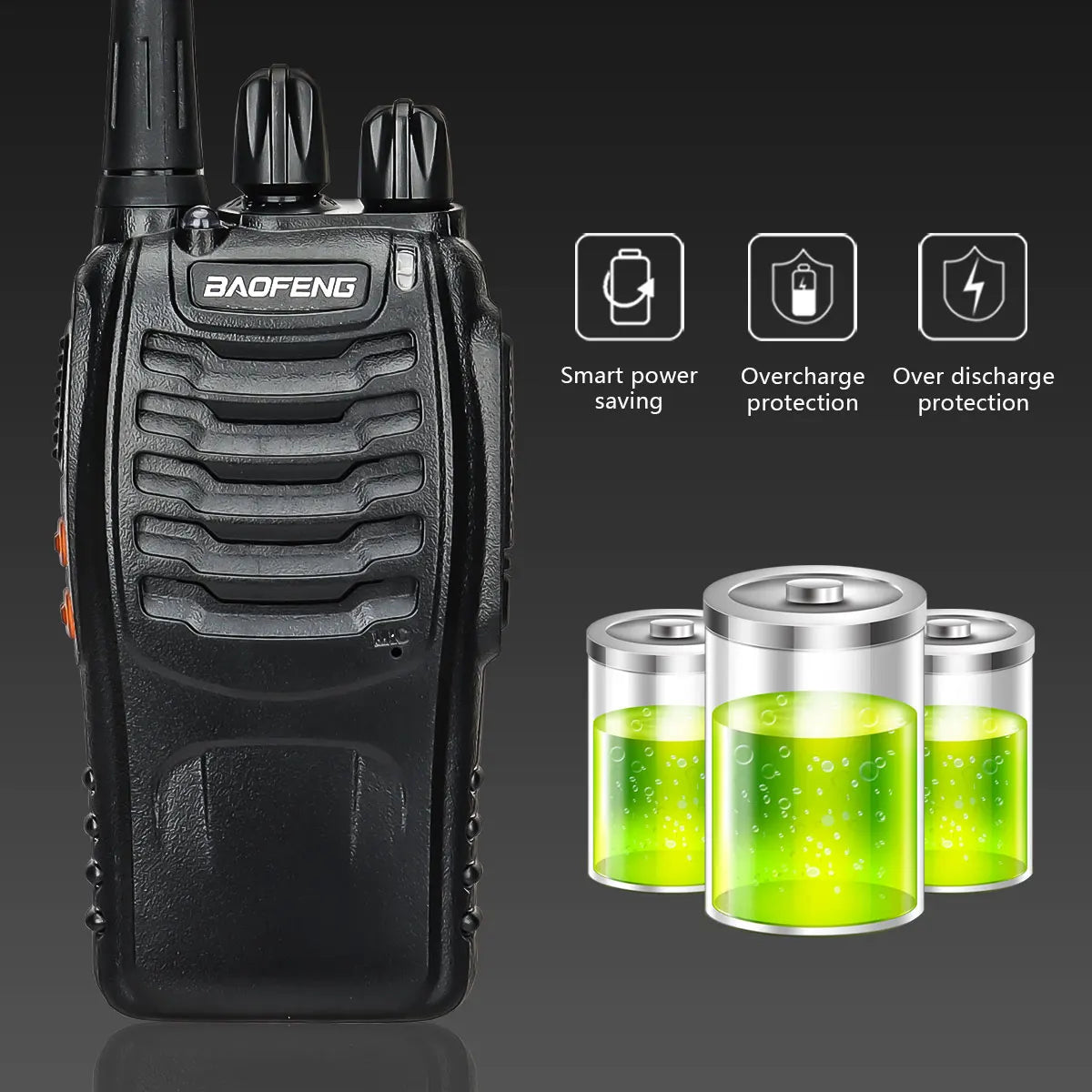Baofeng BF-88E UHF Two Way Radio for Hunting Outdoors